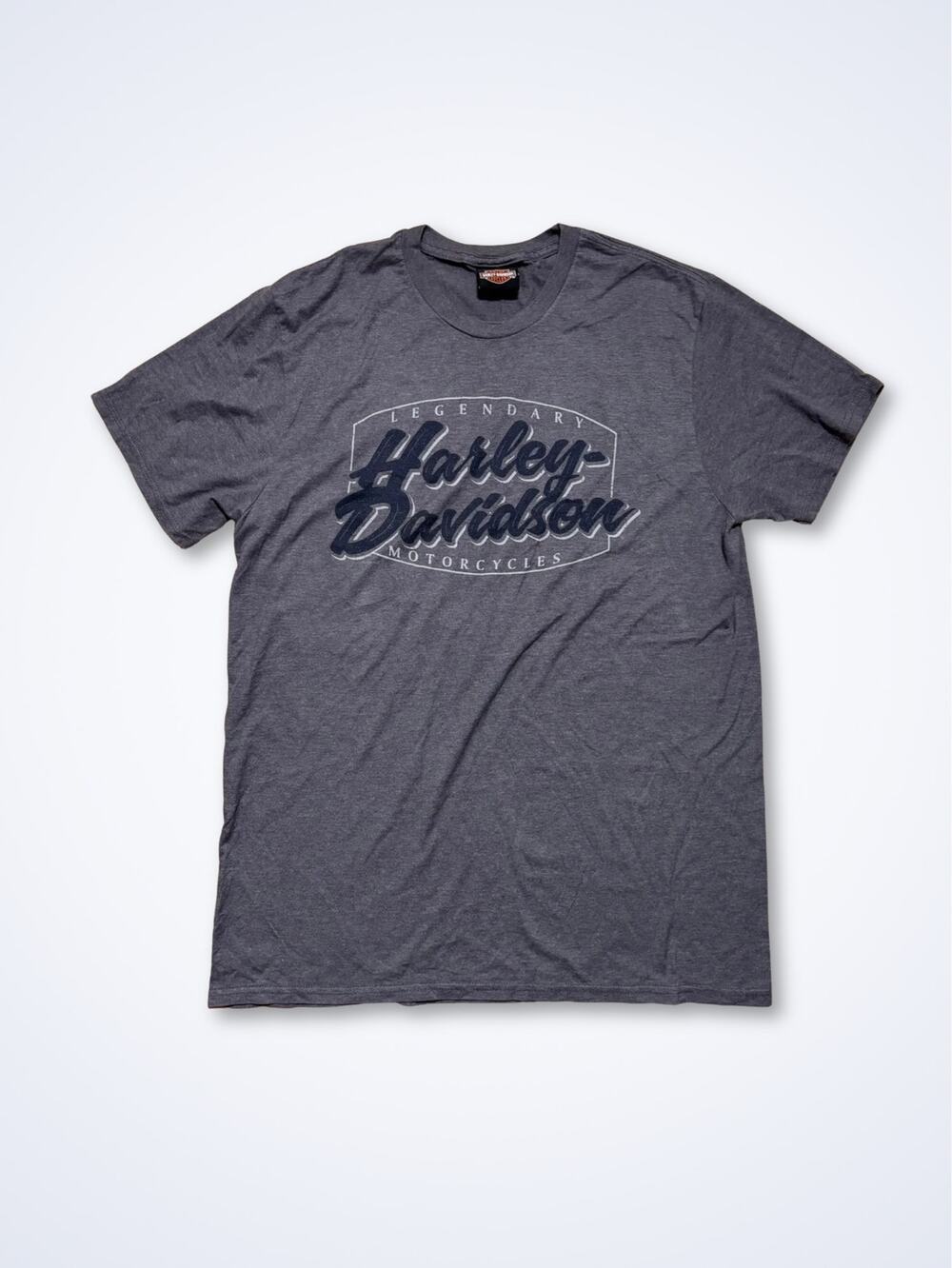 Harley Davidson Grey Logo T Shirt Lake Havasu Arizona Dealership Graphic Print